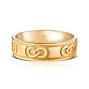 Кольцо обручальное из желтого золота