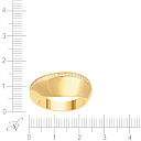 Кольцо из желтого золота с бриллиантами