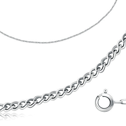 Браслет автомат из серебра, плетение панцирное