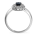 Кольцо из белого золота