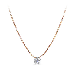 Колье из красного золота