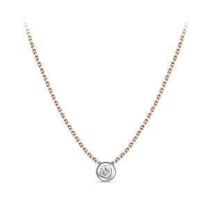 Колье из красного золота