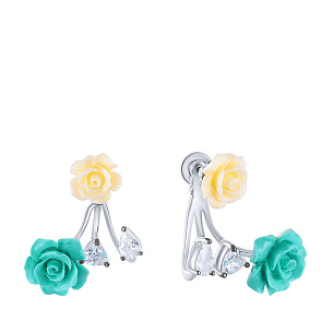 Джекеты из серебра с фианитом