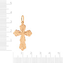 Крест из красного золота