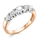 Кольцо из красного золота