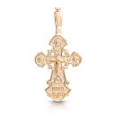 Крест из красного золота