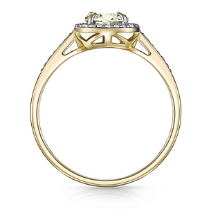 Кольцо из желтого золота