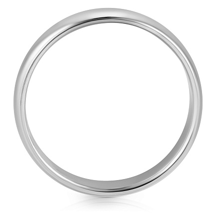 Кольцо из белого золота