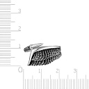 Кольцо из серебра