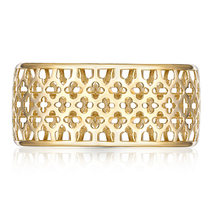 Кольцо из желтого золота