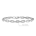 Браслет декоративный из серебра