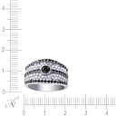 Кольцо из белого золота с бриллиантами