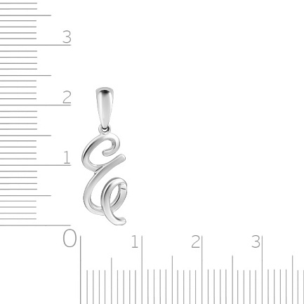 Подвеска из серебра