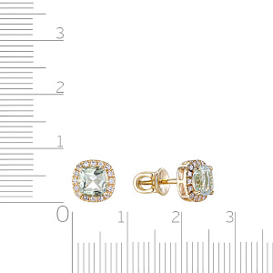 Серьги Пусеты