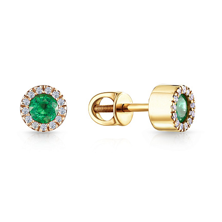 Серьги Пусеты