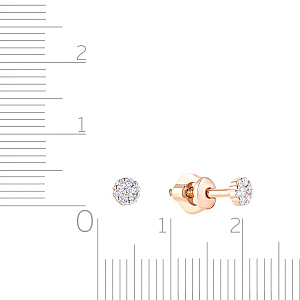 Серьги Пусеты детские