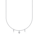 Колье из белого золота с бриллиантами