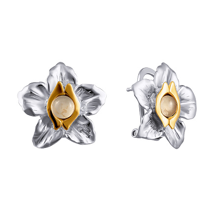 Серьги из серебра