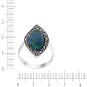 Кольцо из серебра с лазуритом