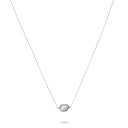 Колье из серебра с фианитами