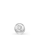 Подвеска из белого золота с бриллиантом