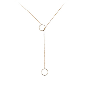 Колье из желтого золота