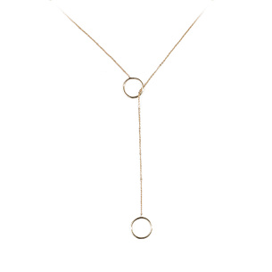 Колье из желтого золота