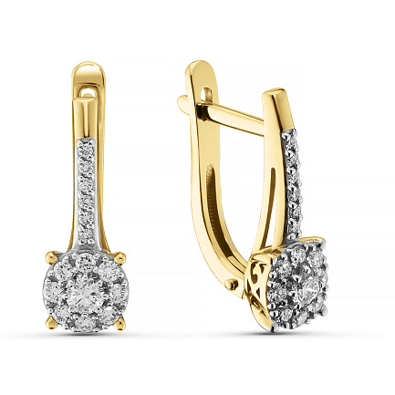 Серьги из  золота