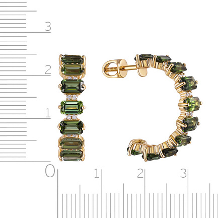 Серьги Пусеты