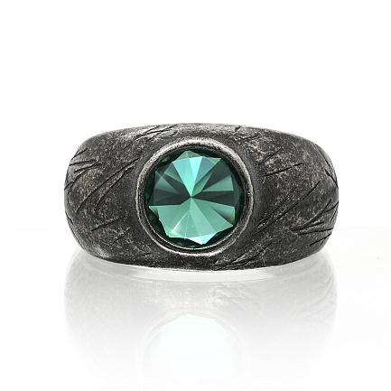 Кольцо из серебра с алпанитом