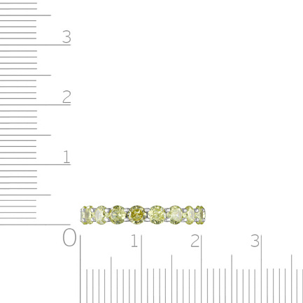 Кольцо из серебра с фианитом