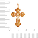 Крест из красного золота