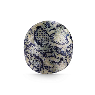 Кольцо из серебра с эмалью, золочением