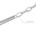 Колье из серебра