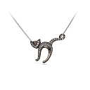 Колье из белого золота