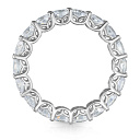 Кольцо из серебра с фианитом