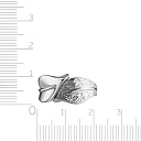 Кольцо из серебра