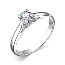 Кольцо из серебра с фианитом