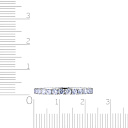 Кольцо из серебра с фианитом