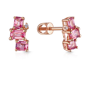 Серьги Пусеты