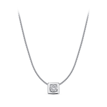 Колье из серебра