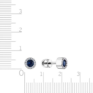 Серьги Пусеты