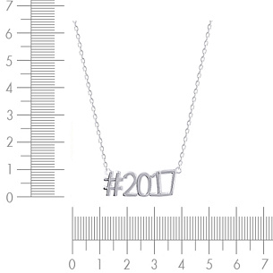 Колье из серебра