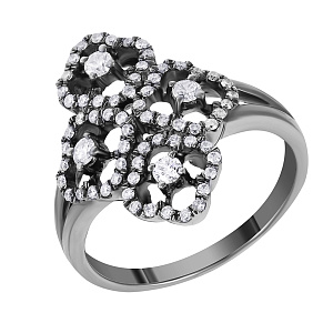 Кольцо из золота с бриллиантами