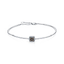 Браслет из белого золота с бриллиантами