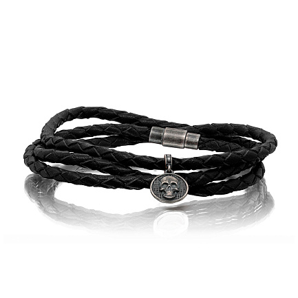 Браслет декоративный из серебра