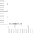 Кольцо из серебра с фианитом