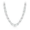 Колье из серебра