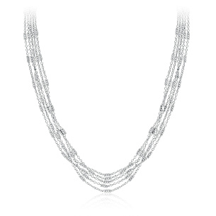 Колье из серебра