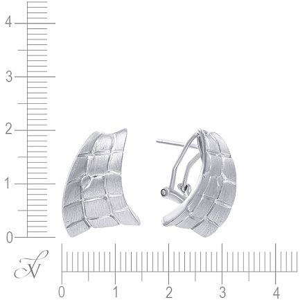 Серьги из серебра